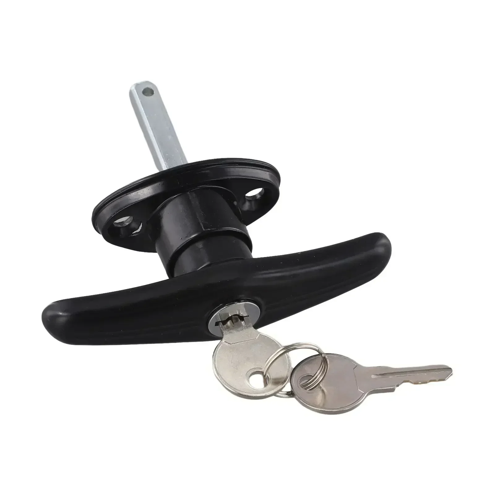 Lock Locks Keyed Lock Short 10*8.55cm T Handle Lock Waterproof Design Zinc Alloy Construction Campervan Accessory