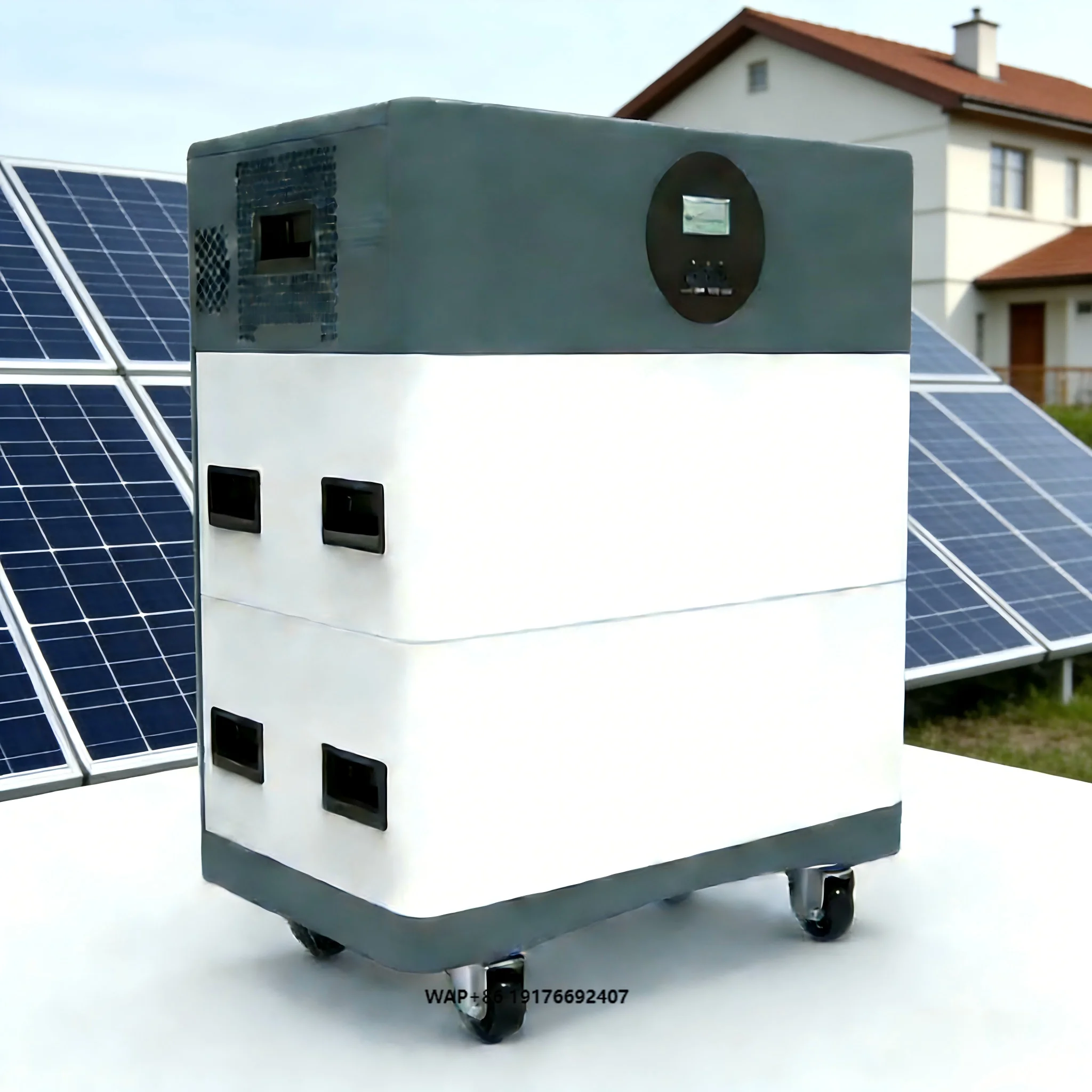 50kWh Solar Lithium Battery Storage System with Quick Plug and Stackable Energy Storage