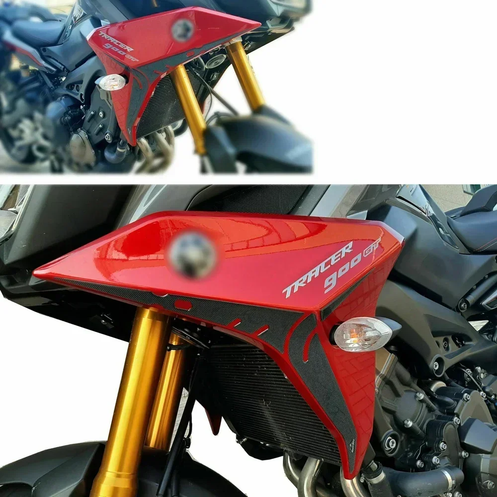 Almohadilla protectora para tanque de combustible de motocicleta, pegatina 3D antideslizante para YAMAHA TRACER 900, MT-09, Tracer900, 2020, 2019, 2018