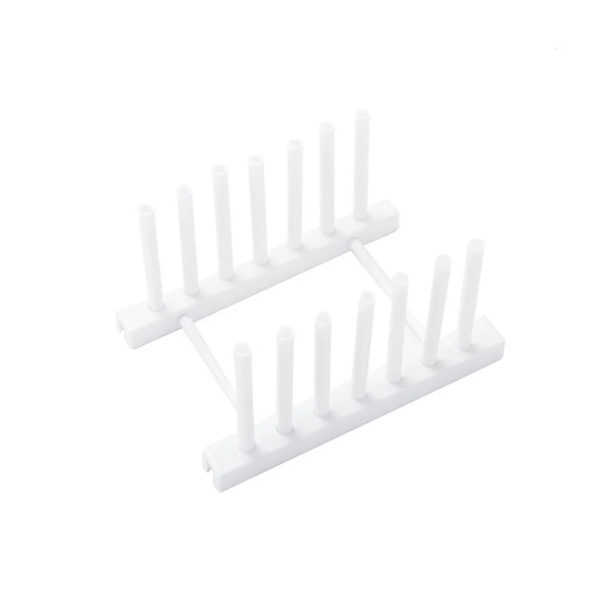 

Plastic Dish Plate Drain Rack,Kitchen Tableware Drying Storage Multifunctional Cup Dish Storage Rack,Tray Holder Grey