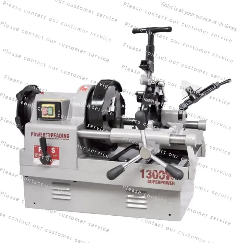 Portable Electric Pipe Threading Machine 220V New Condition With 1-Year Warranty for Home Use