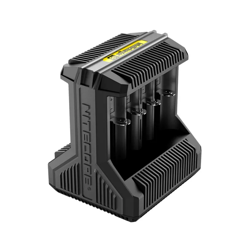 Nitecore i8 Intelligent Charger 8 Slots Total 4A Output Smart Charger for IMR18650 16340 10440 AA AAA 14500 26650 and USB Device