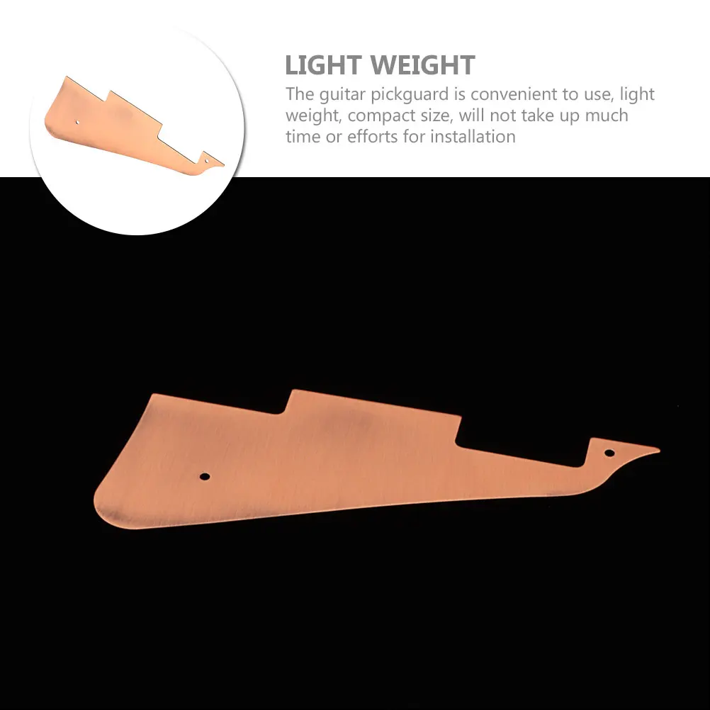 

Metal Guard Plate Guitar Anti-scratch Pickguards for Protective Board Protection