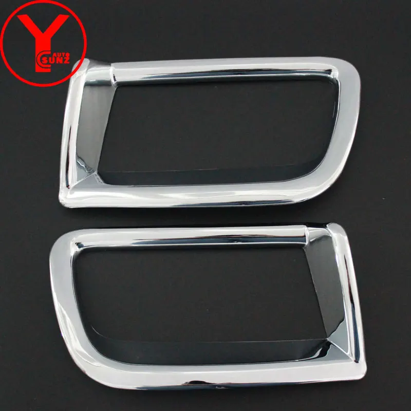 

Chrome Rear Fog Light Cover Tail Fog Lamp Trim For Toyota Land Cruiser Prado FJ150 2018 2019 Car Styling Auto Accessories YCSUNZ