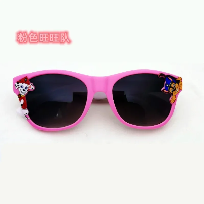 Original Cartoon Paw Patrol Children Sunglasses Chase Marshall Ultraviolet-proof Glasses Kids Outdoor Decorate Sunscreen Gifts