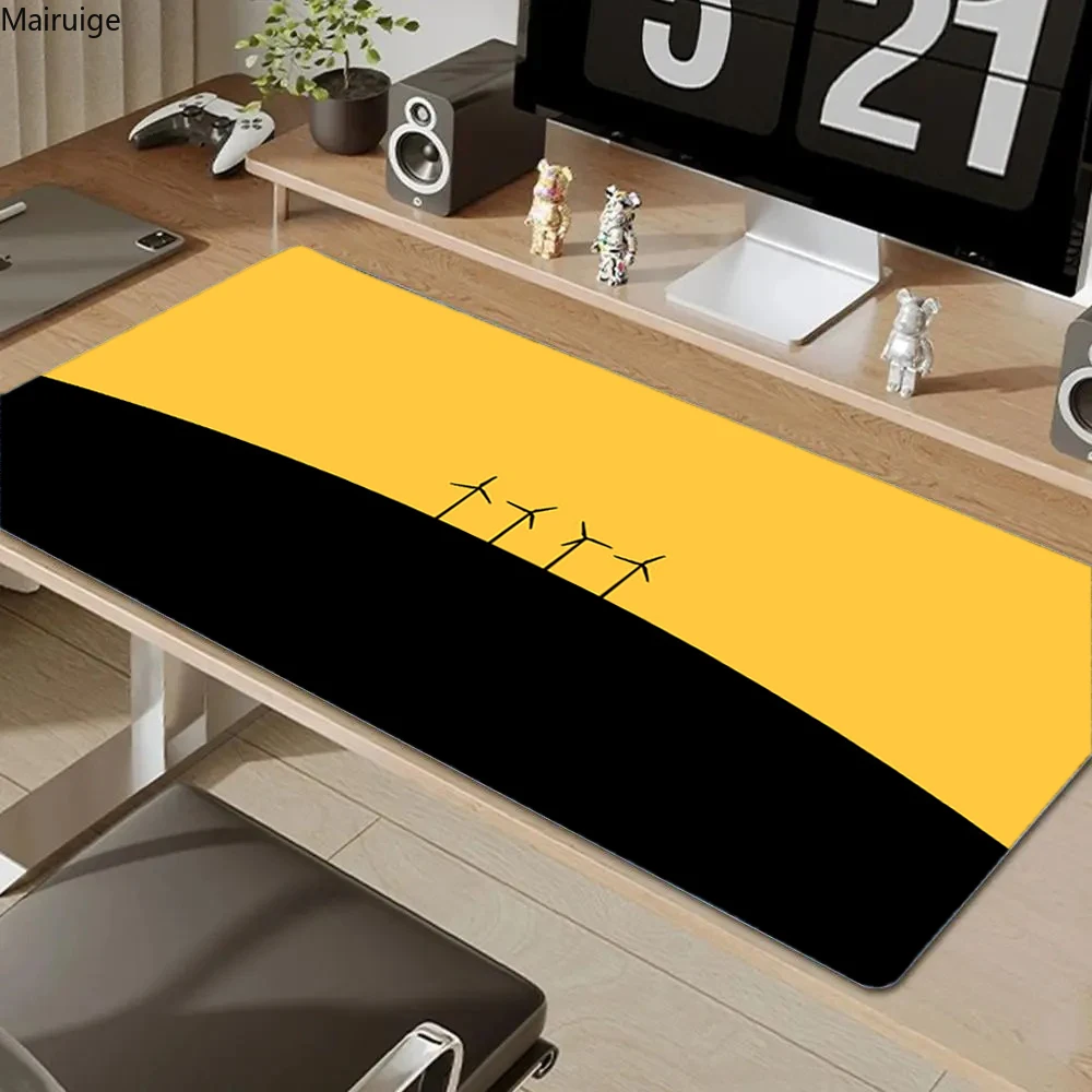 Minimalist art cartoon pattern Keyboard Mouse pad Desk Mat PC Gamer Rug Office Carpet Home Table pad Anti-wrinkle anti-slip