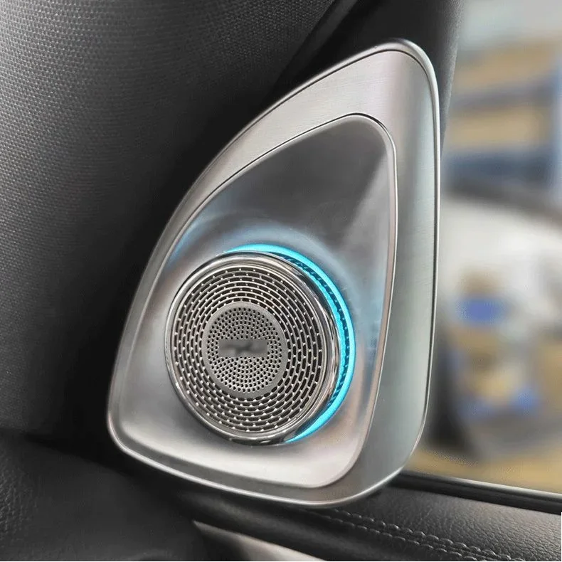 X167 4D Rotating Tweeter 64 Colors  Ambient Light For Mercedes Benz GLE/GLS-class W167  Atmosphere Lighting Rotating Treble