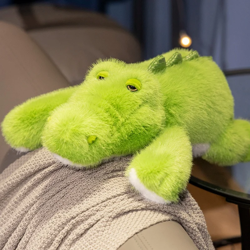 45/75cm Cartoon Crocodile Plush Toys Stuffed Soft Animals Plush Long Crocodile Pillow Doll Birthday Gift Children Home Decor