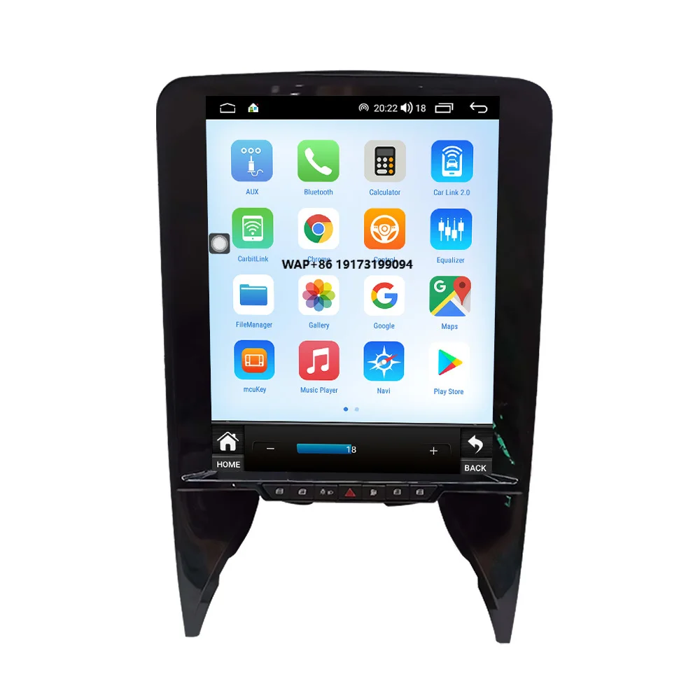 12.1''Car Radio for Gallardo 2007-2014 Android 14 Navi Head Unit Multimedia Player Screen Auto Wireless HD Touch