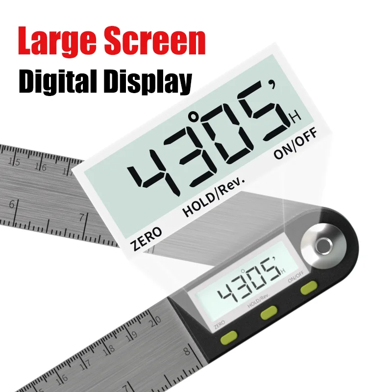 Digital Angle Meter Inclinometer Digital Angle Ruler Electronic Goniometer Protractor Angle finder Measuring Tool