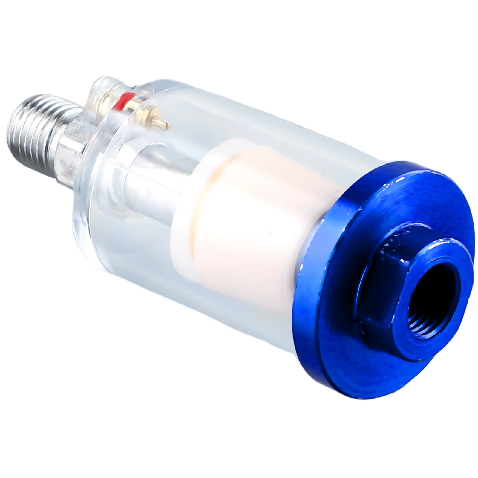 Air Tools Filter Kitchen Water Oil Separator 1/4\" Blue/transparent Filter Bowl Paint Pneumatic Parts Brand New