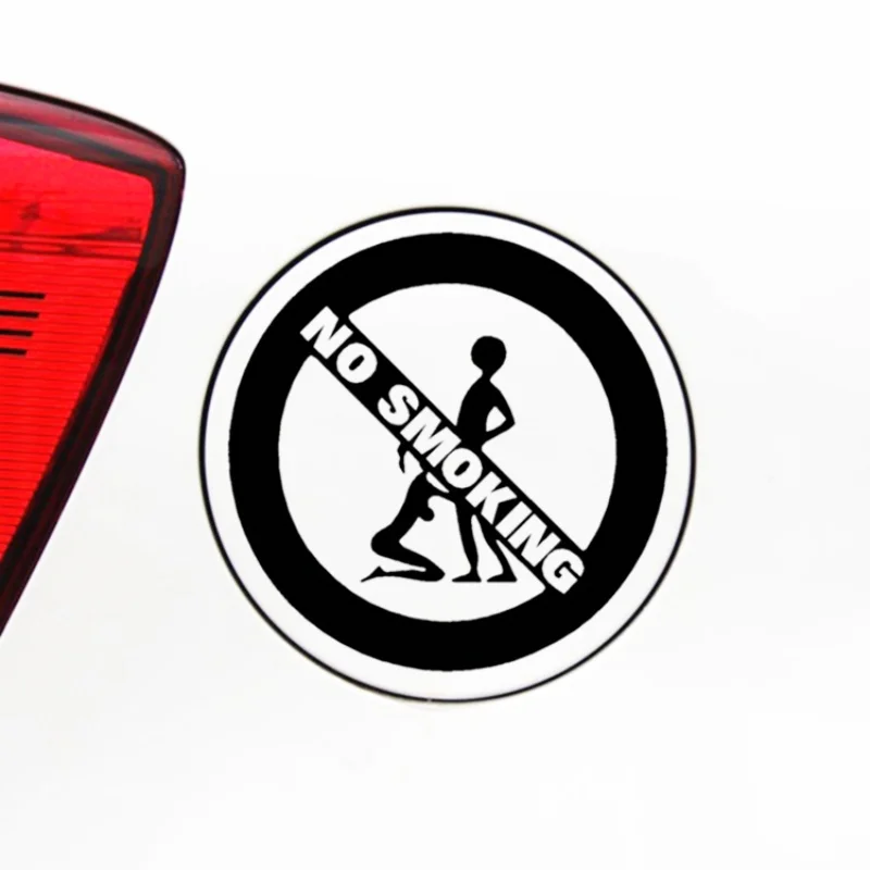 

Car Stickers No Smoking Funny Reflective Decoration For Corolla Fuel Tank Cap Auto Windshield Trunk Bumper Motorcycles