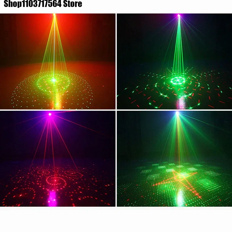 USB Mini Disco Lamp LED RGB Home Party Disco Lights Stage Backlight Wall Decor Flash Lights Laser Color Beam Music Lamp