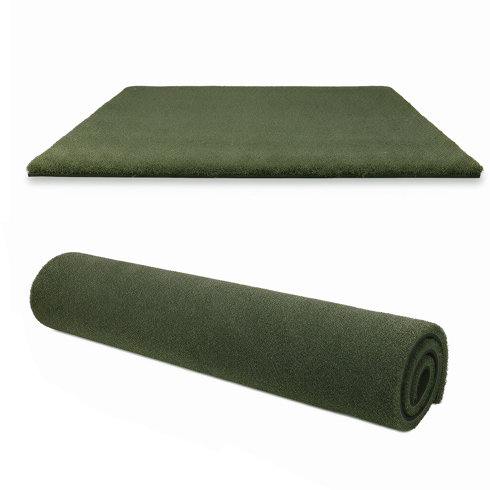 

Тренировочный коврик для гольфа 5x5 футов (35 мм) с разметкой для чиппинга и драйвинга, искусственный, для дома, улицы и помещений