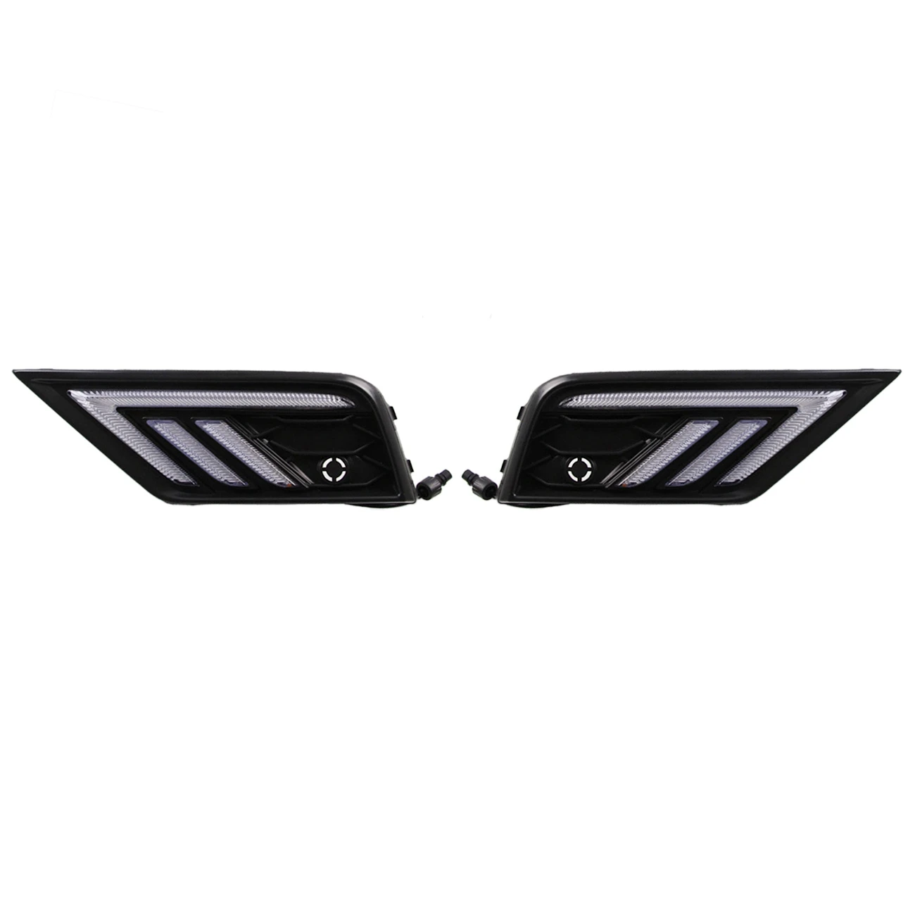 

2Pcs for New Tiguan Daytime Running Light 17 Modified Tiguan LED Daytime Running Light Fog Light