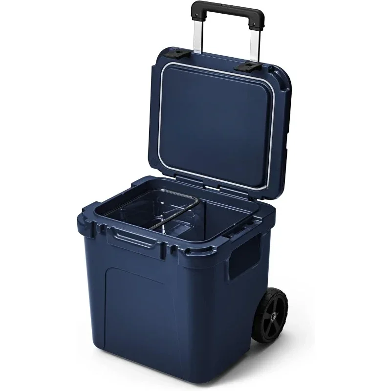 48 Wheeled Cooler with Retractable Periscope Handle