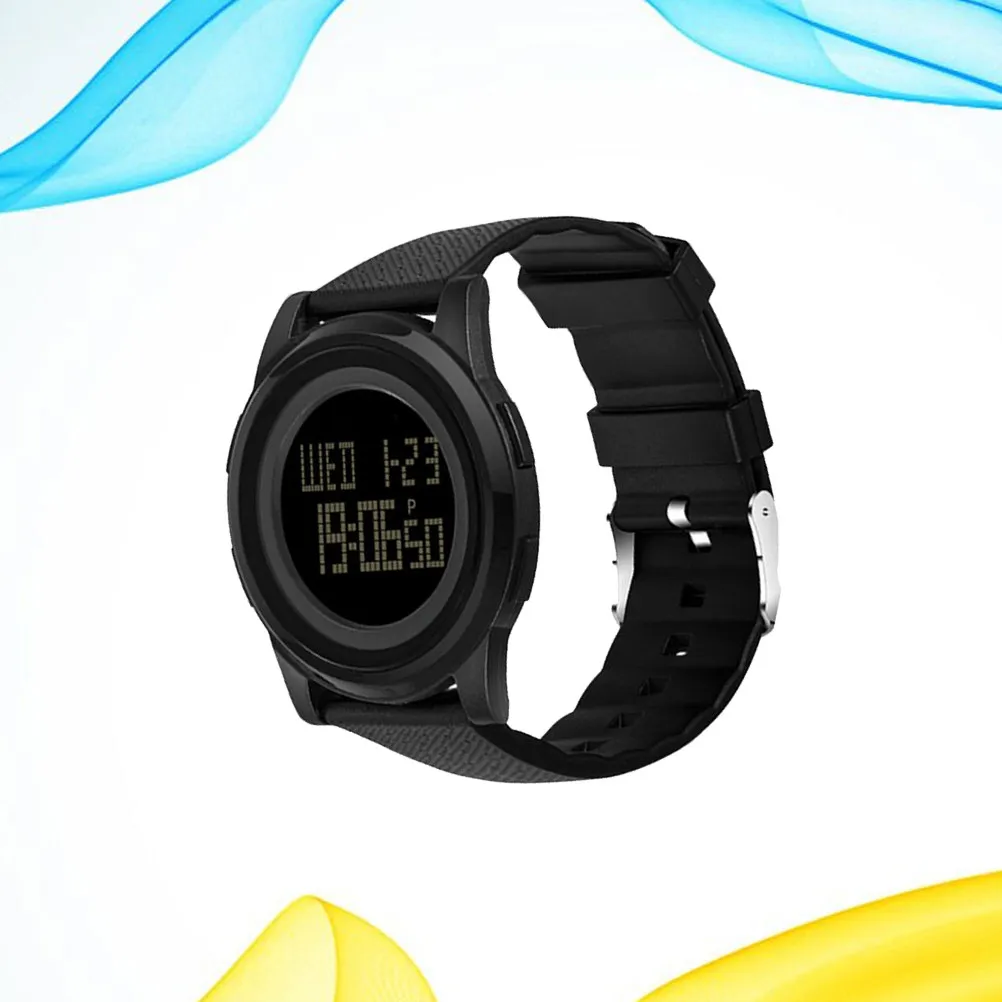 

Waterproof LED Luminous Watch Multi Function Outdoor Swimming Male Watch Black Fine Workmanship Business Wristwatch