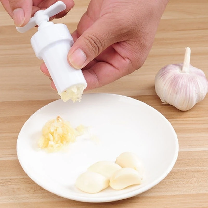 New ideas Ginger Garlic Manual Press Twist Cutter Crusher Cooking Tool Plastic Garlic presses Blenders peeler
