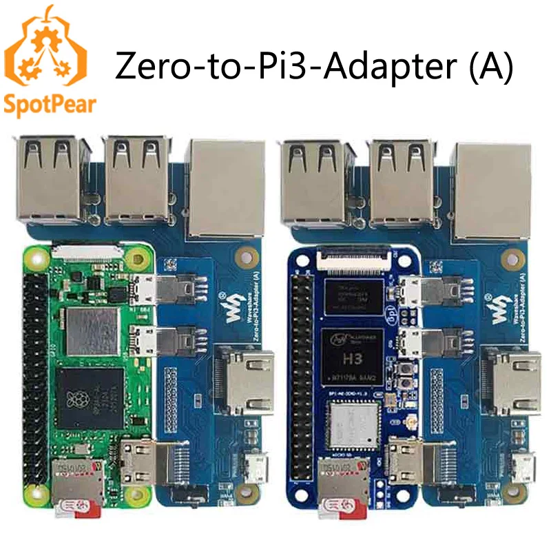 

Raspberry Pi Zero 2 W Banana Pi M2 Zero 3B interface adapter board BPI-M2 zero to Pi3 pi0 USB HUB RJ45 HAT