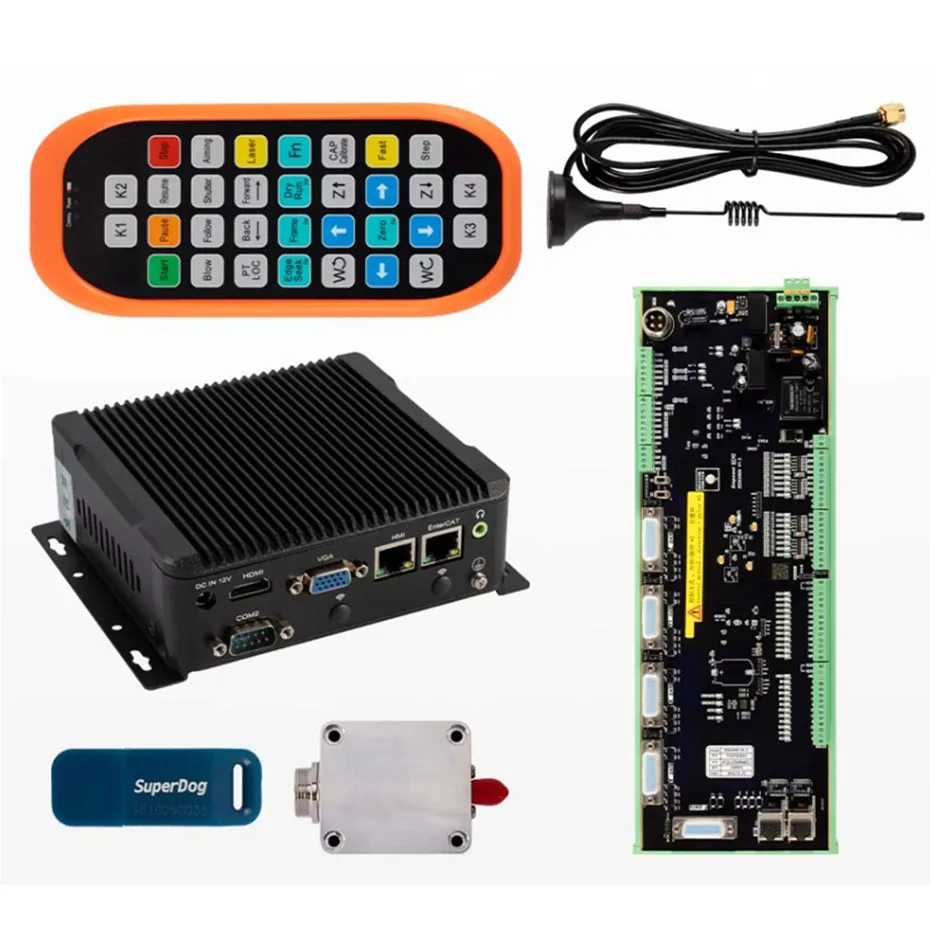 Raytools Sistema di controllo taglio laser XC3000S Ruike Laser RFL-C1500W 2000W3000W Testa di taglio laser 3.3KWBM110 Messa a fuoco automatica