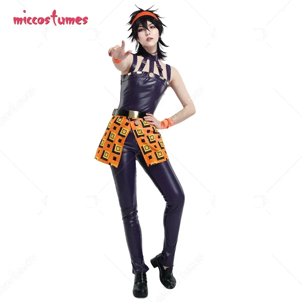 Miccostumes Women's Narancia Cosplay Costume with Headband  for Halloween Cosplay Costume