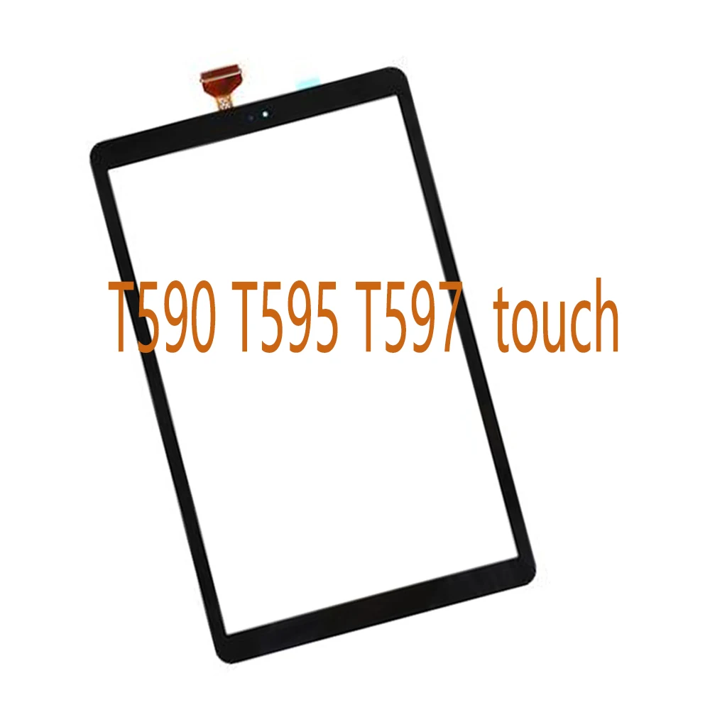 AAAA+ Tablet Touch For Samsung Galaxy Tab A 10.5 T590 T595 Touch Screen Digitizer SM-T590 SM-T595 T597 Glass Sensor Panel