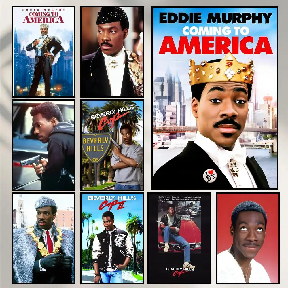 Actor Eddie Murphy Poster Wall Art Print Art Suitable For Living Room Bedroom Bar Parlor Home Decoration Gift