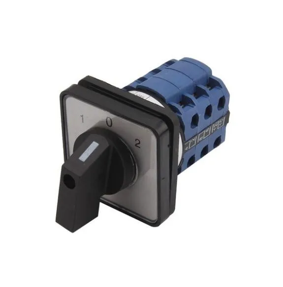 SZW26-20/D0724.3 Electric 3 Position 12 Terminals Select Rotary Cam Changeover Switch 660V 20A Panel Mounting