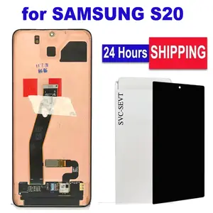Bilashmart 6.2 Best Quality AMOLED LCD Replacement Samsung S20 Touch Screen S20 G980 G980F Display