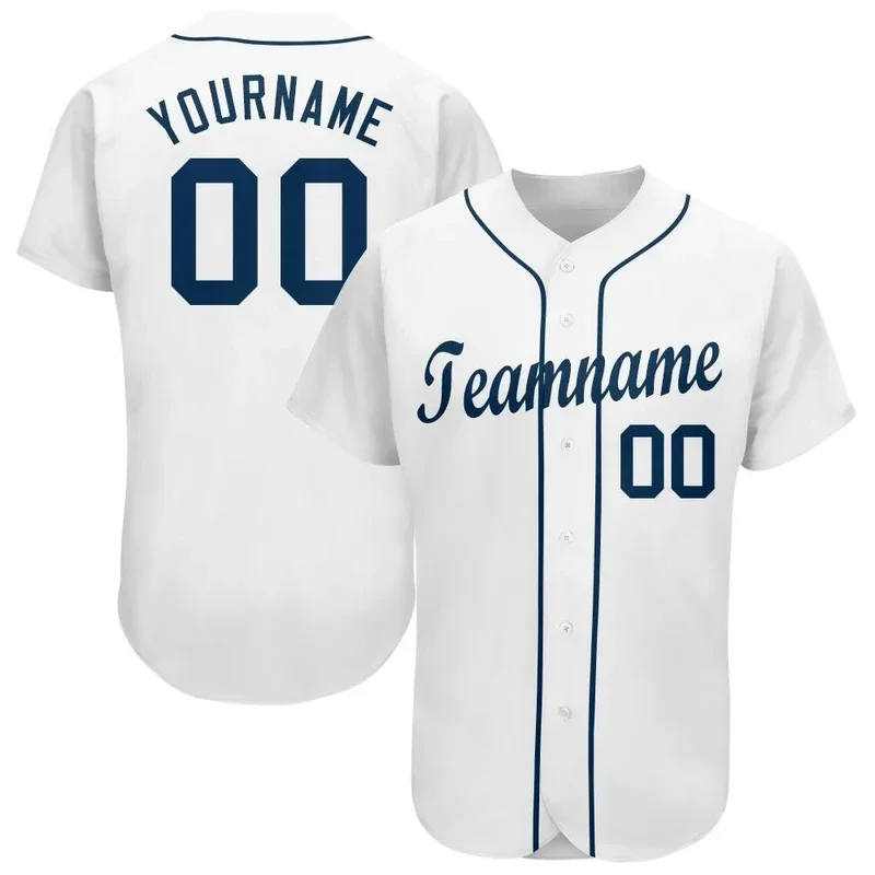 

Custom White Series Baseball Jersey Men and Women Section Shirt 3D Printed Shirt Casual Team Shirts Hip Hop Unisex Tops