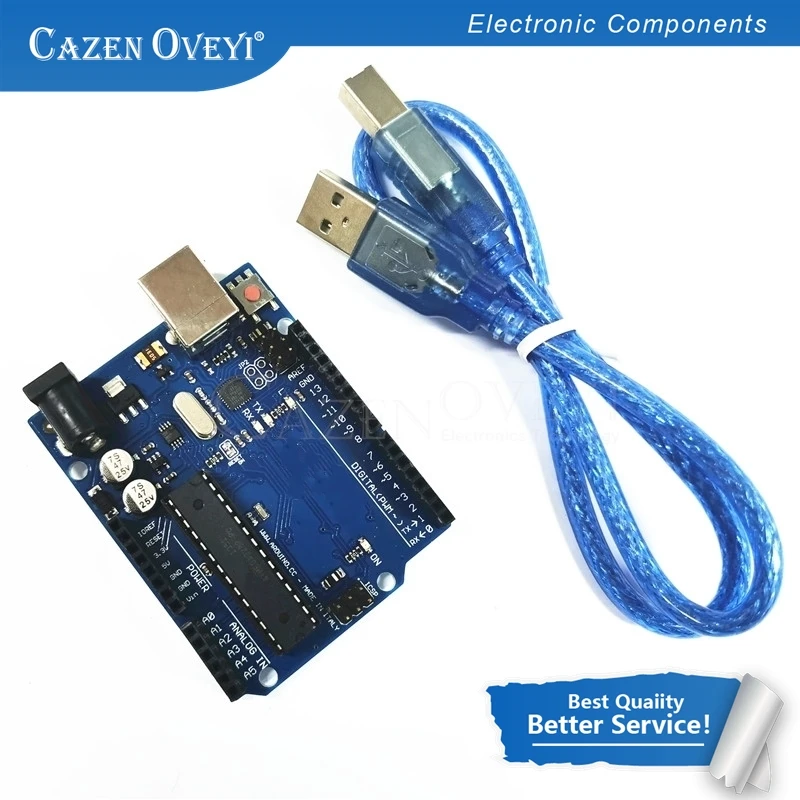 

Набор Un R3 MEGA328P ATMEGA16U2 для Arduino