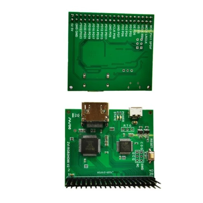 Плата разработки Looook Store RGB BT1120 BT656: преобразователь входа в HDMI-выход, решение для дисплеев на базе FPGA ADV7513