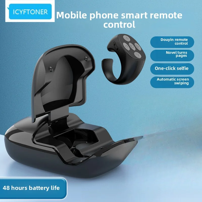 

Remote Control Mobile Phone Photo Selfie Gadget Mobile Holder With Charging Bin