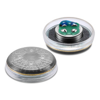 15.4MM Carbon Composite Film Diy HifI Headset Dynamic Dirver Speaker Unit Moving Coil LCP DLC Element Neodymium Magnet 2pcs