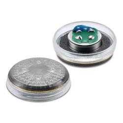 15.4MM Carbon Composite Film Diy HifI Headset Dynamic Dirver Speaker Unit Moving Coil LCP DLC Element Neodymium Magnet 2pcs