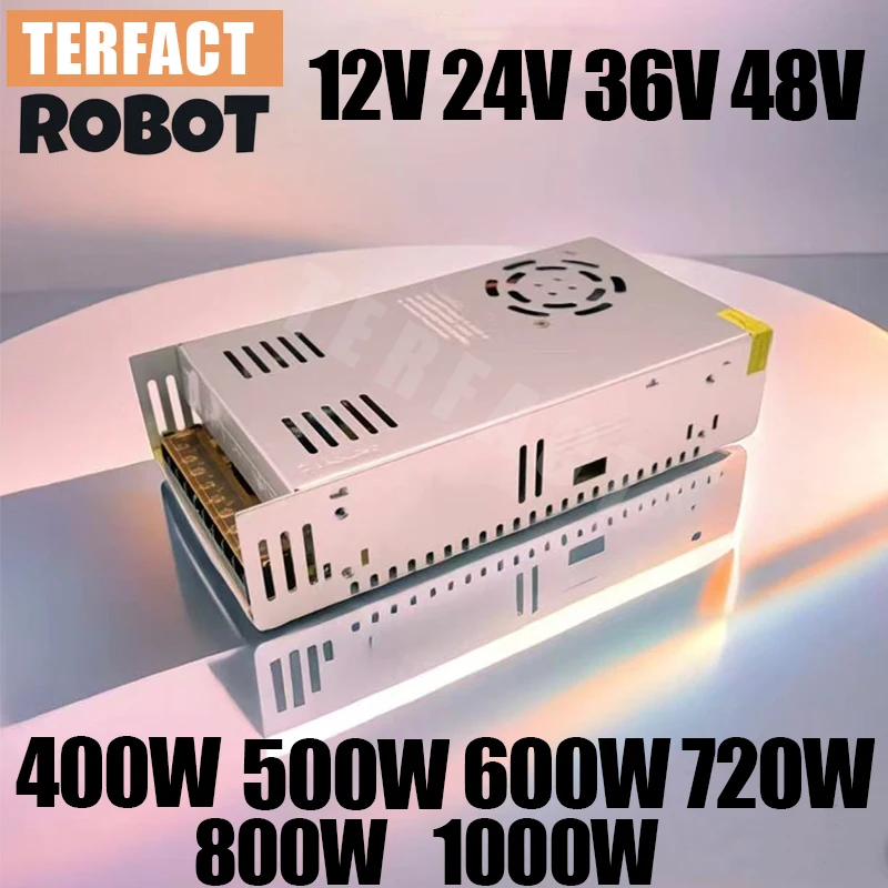 

400W 500W 600W Switching Power Supply Light Transformer AC 110V 220V To DC 5V 12V 24V 36V 48V Power Supply Source Adapter For Le
