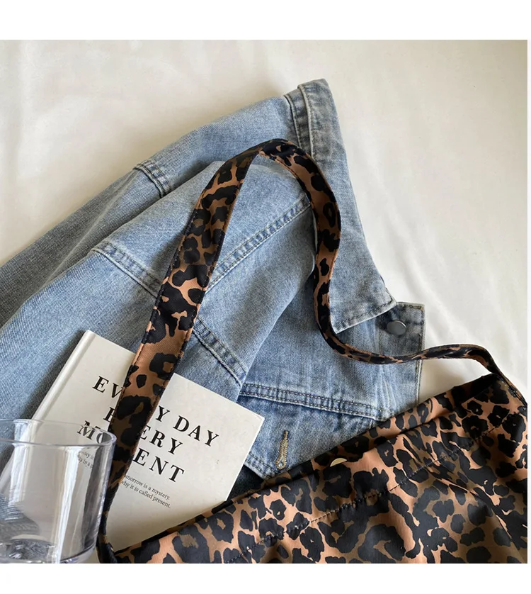 Disney Minnie Cross Body Bag Women Summer Fashion Casual messenger Shoulder Bag Mickey Mouse Large Capacity Leopard Tote Bag