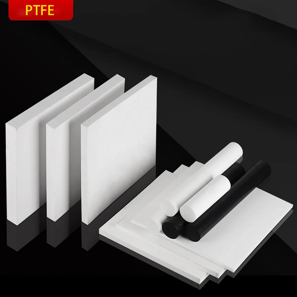 Thickness 0.3-20mm White PTFE Board Plastic Plate Sheet Gasket Handmade DIY Model Building Making Crafts Material Processing