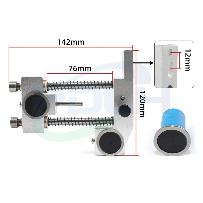 1PCS Automatic Wire Tensioner Double Wheel Tension Device Waterproof Dual Guide Roller for Wire EDM Parts In Stock