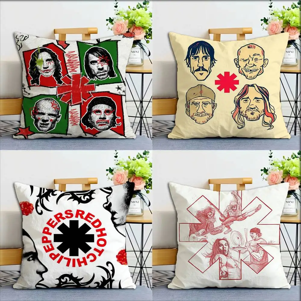 

R-Red Hot Chili Peppers World Various Sizes Square Pillow Case For Car Home Bedchamber Decor