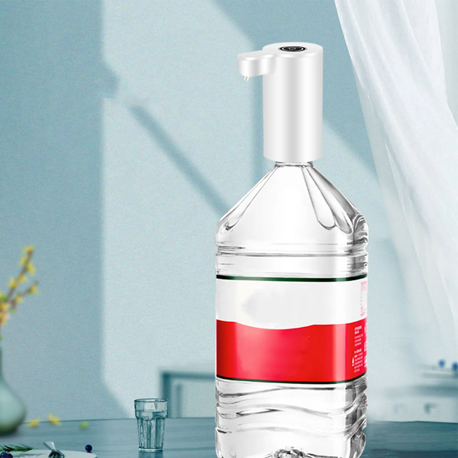 Water Bottle Dispenser PP Labor Saving Self Priming Press Design Water Bottle Pump for Various Bottled Water