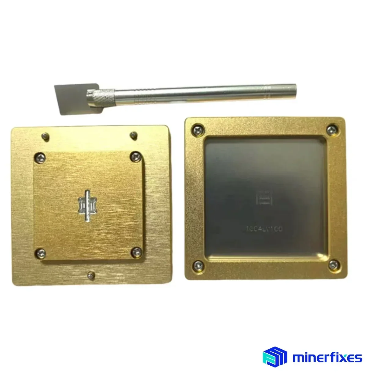 Iceriver KS5L 1004LV100 ASIC чип оловянный инструмент оловянный трафарет помогает KS5L хэш-плата чипы ASIC равномерно оловянные копины аксессуары для шахтеров