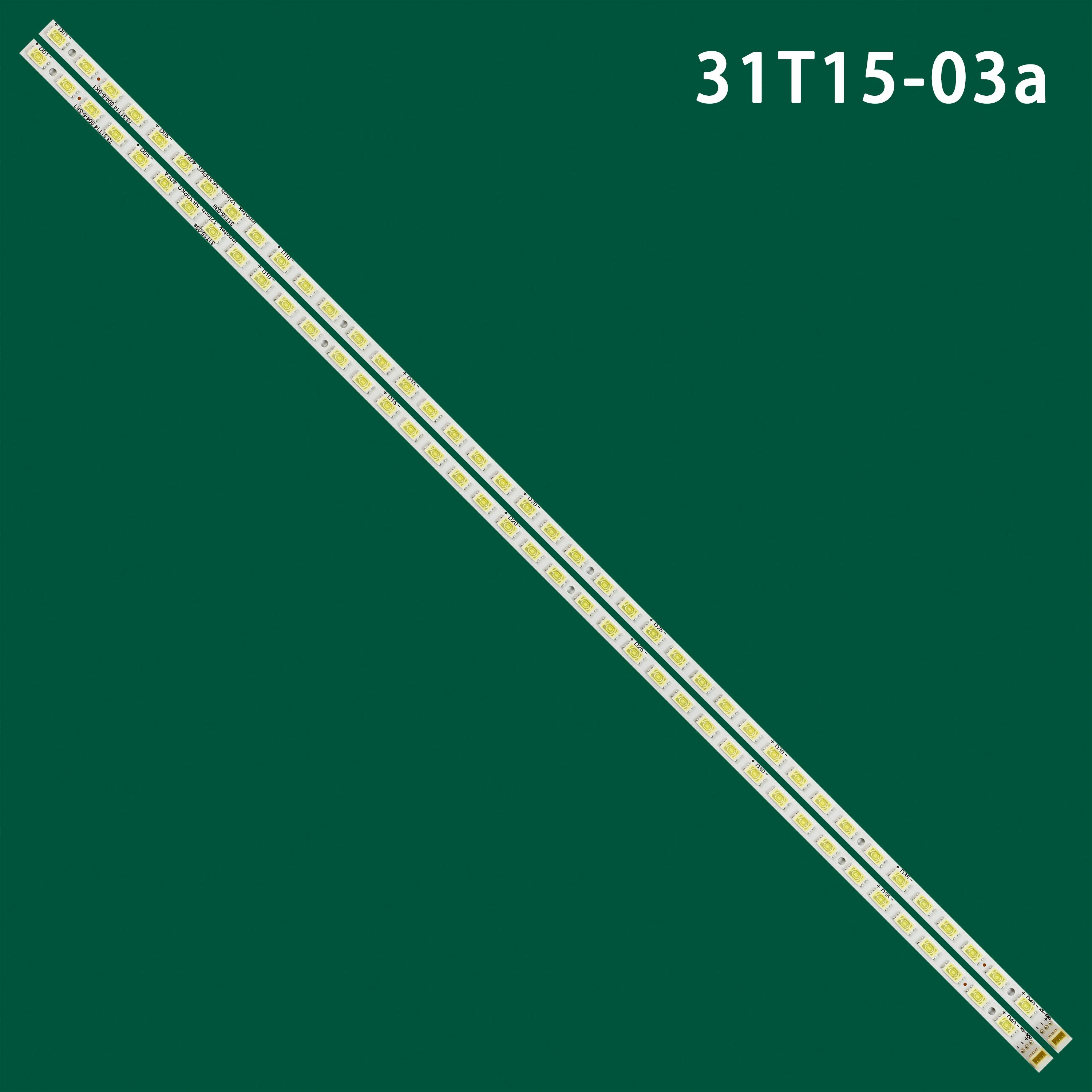 2ชิ้นแถบไฟ LED สำหรับ32LV3550 LE32H158I LE32W157 LE32H157 LE32H158 31T15-03G 31T15-03 73.31T15 003-0 73.31T14 32PFL5206H 004-5-SK1