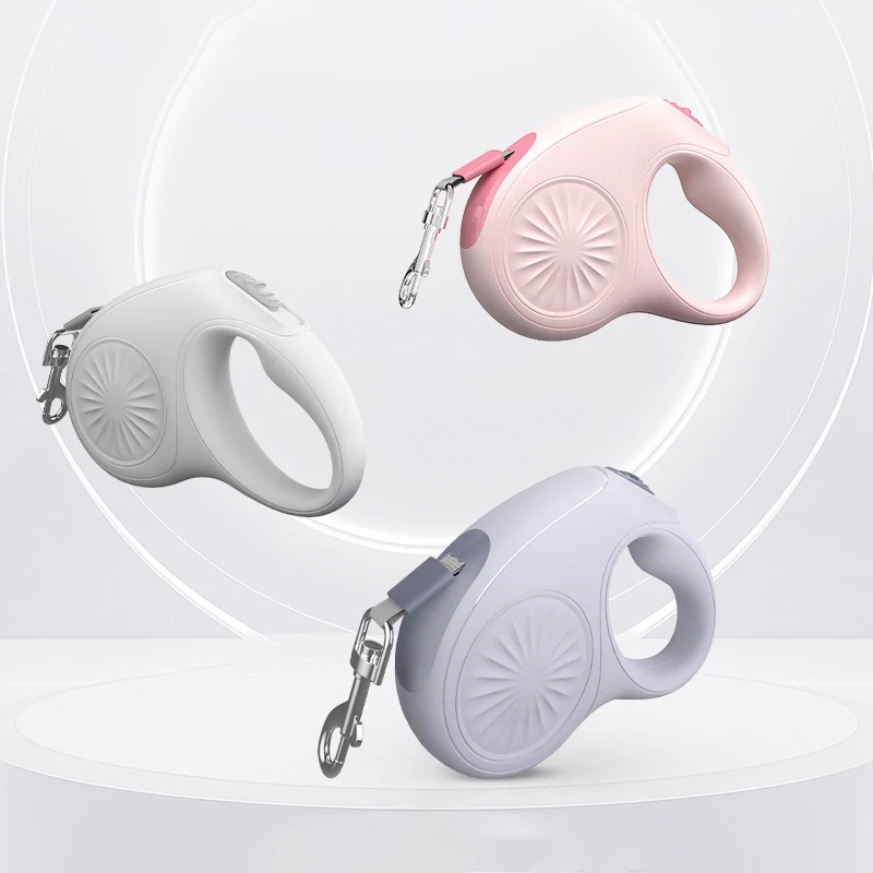 

5M Durable Automatic Retractable Dog Leash Anti-escape Tangle Free Nylon Outdoor Walking Traveling Pet Leashes Шлейка Для Собак