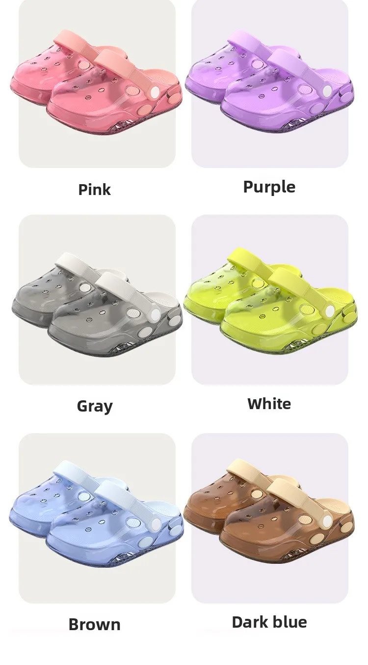 2026 Kinder-Sandalen mit Löchern, weiche, rutschfeste DIY-Design-Lochschuhe für Babys, Strand-Sandalen für Jungen und Mädchen – Detail 4