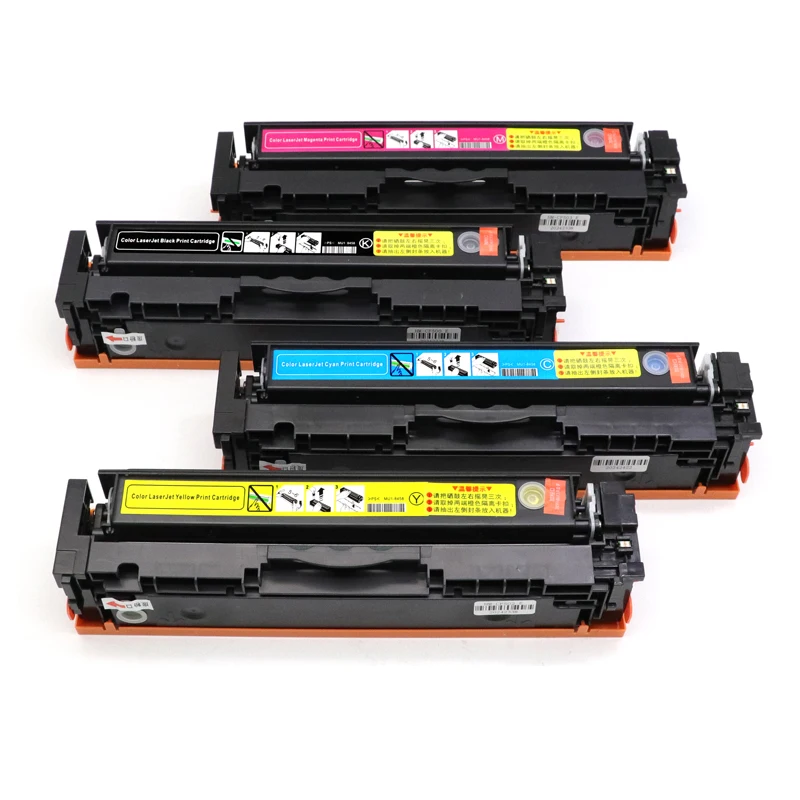1pcs CF400A CF401A CF402A CF403A toner cartridge compatible for HP Color Laserjet M252 M252dw M277n M252N M277dw printer 4 color