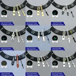 Watch pointer green luminous fit NH35 NH36 movement watch hands