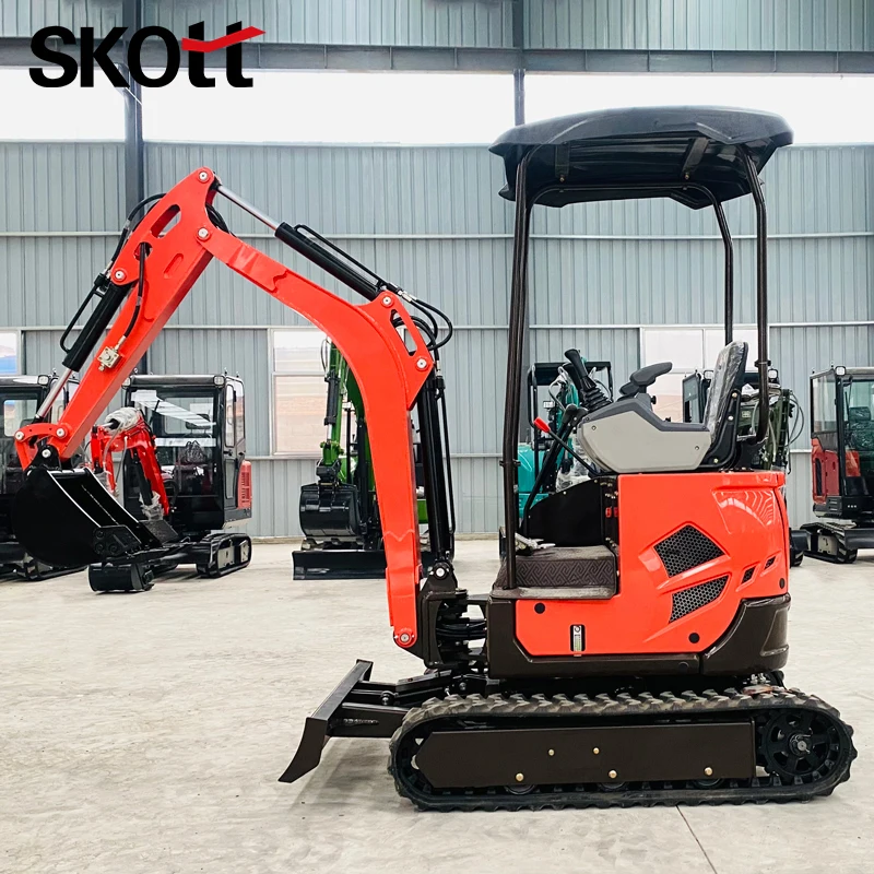 Best Selling 1.8T Compact Excavator | CE & ISO Certified | OEM Customization | Direct Factory Price with Support