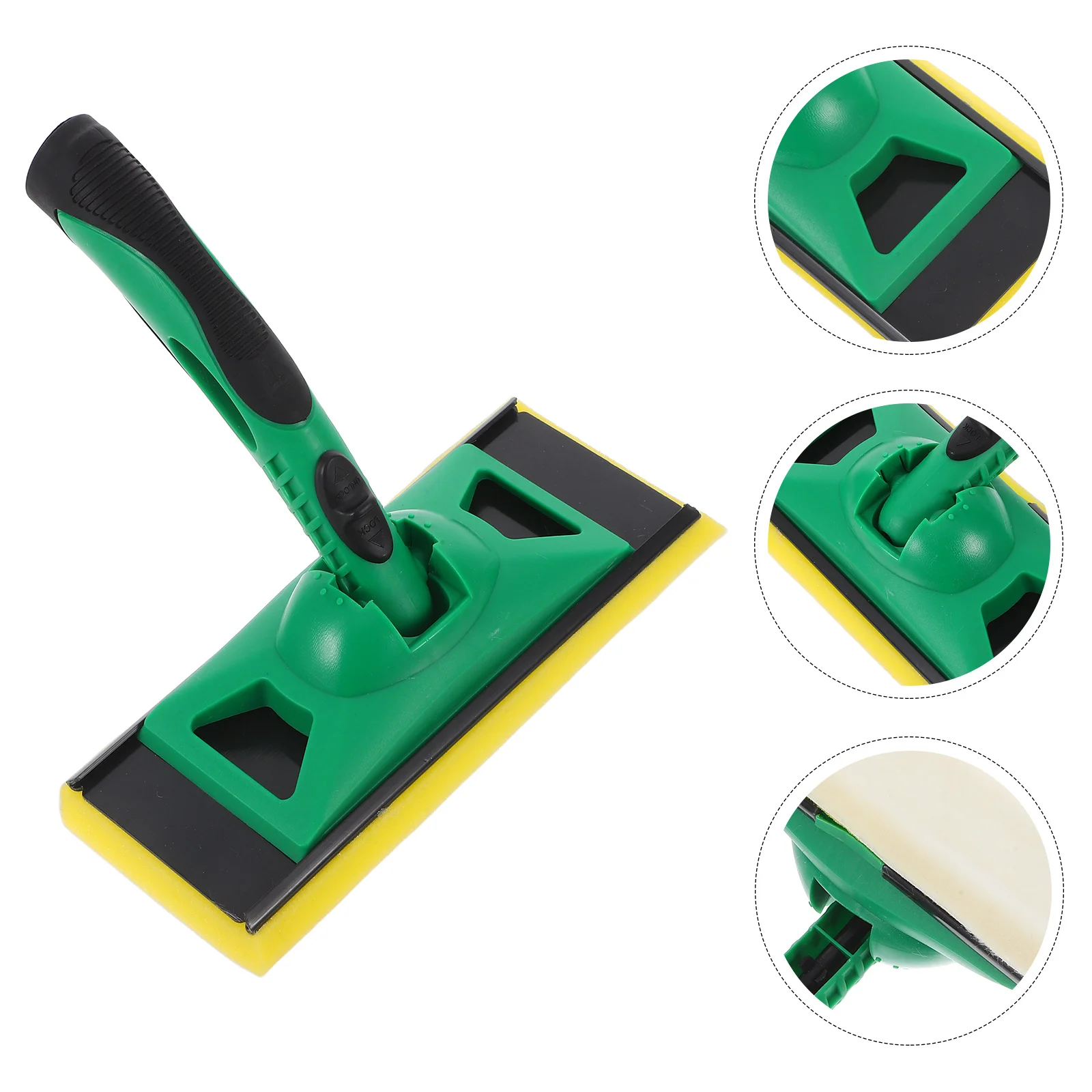 

Плоская кисть-лопатка зеленая 9 дюймов с эргономичной ручкой для нанесения краски на пол, стены, потолки, профессиональный инструмент для DIY-покраски