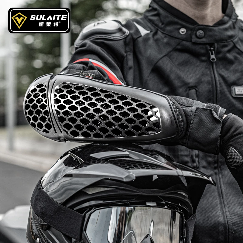 Motorcycle Knee Pads Motocross Knee Brace Mesh Motorcycle Elbow Protector Sports Knee Pads Cross Protections Downhill Knee Pads